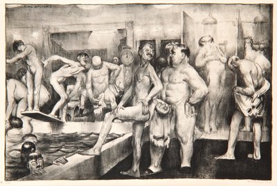The Shower-Bath by George Wesley Bellows